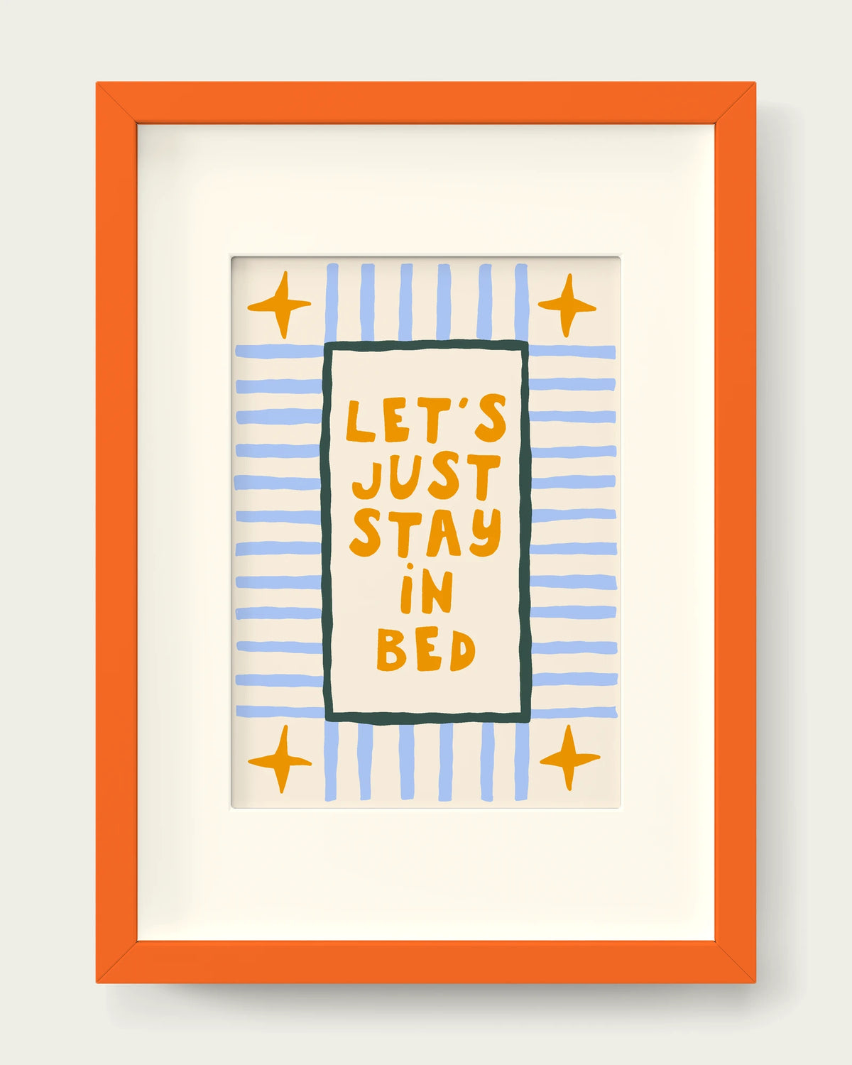 Mustard-&-Cornflower/Orange+mount