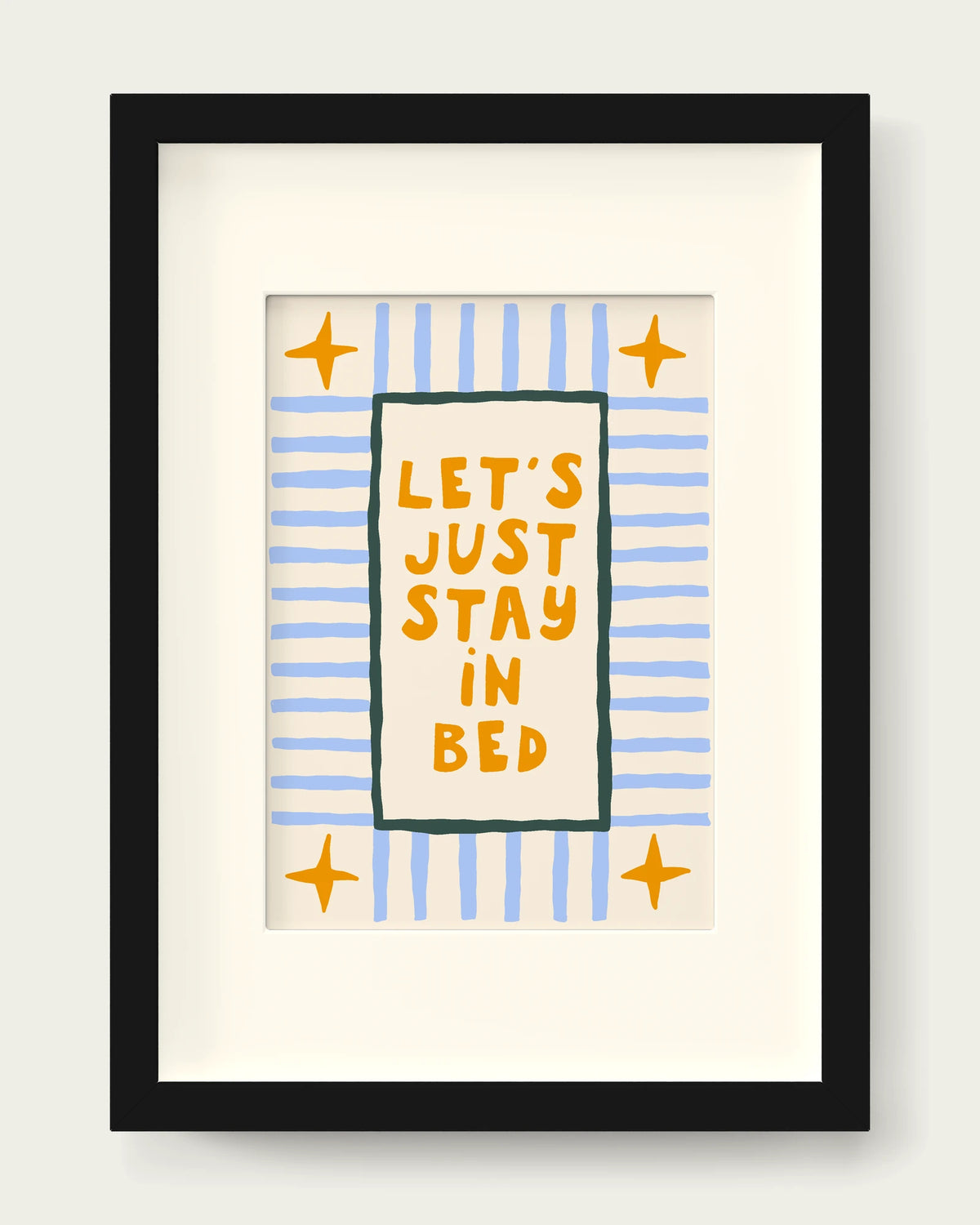 Mustard-&-Cornflower/Black+mount