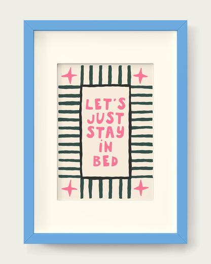 Watermelon-&-Forest-Green/Sky Blue+mount