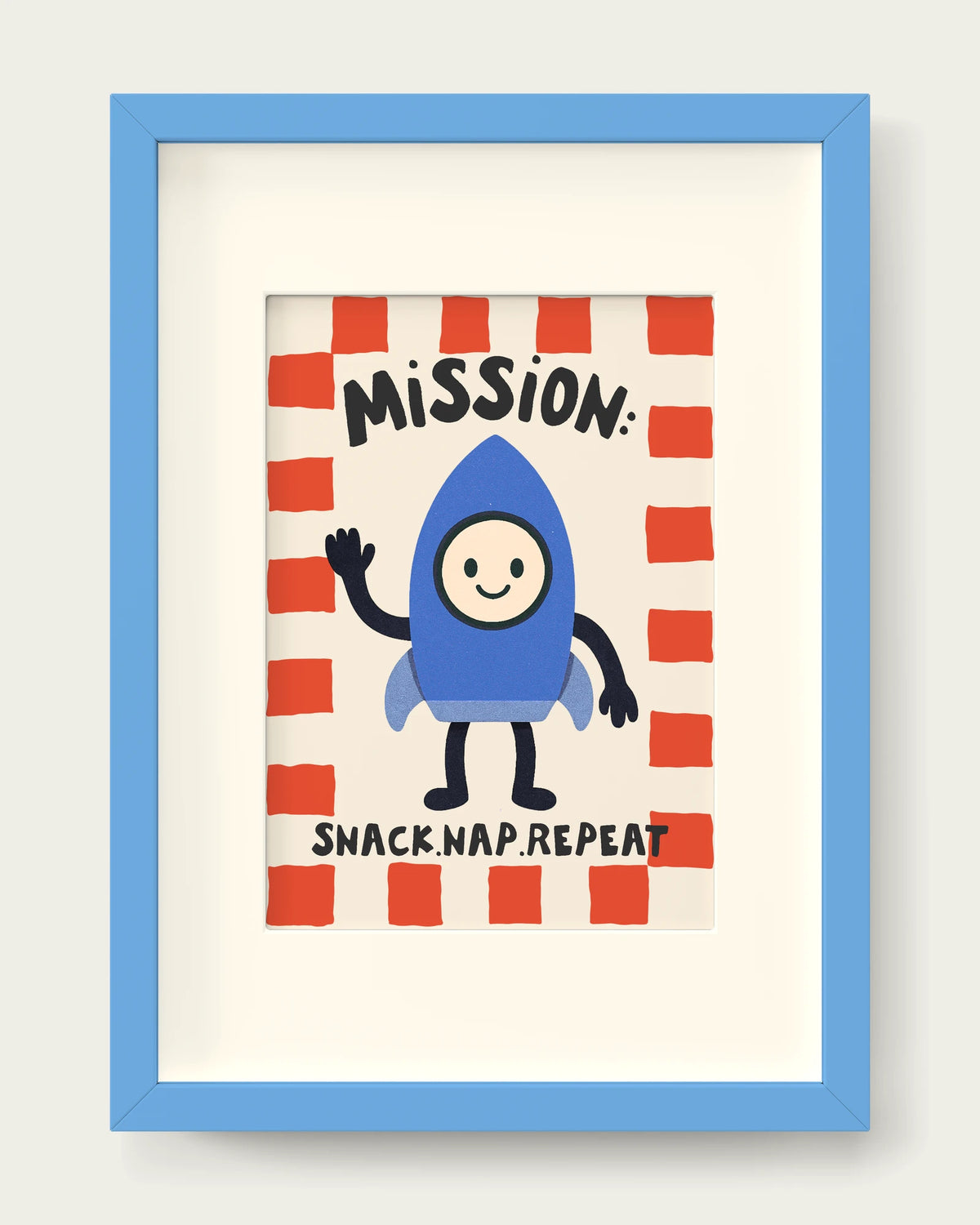 Lobster/Sky Blue+mount