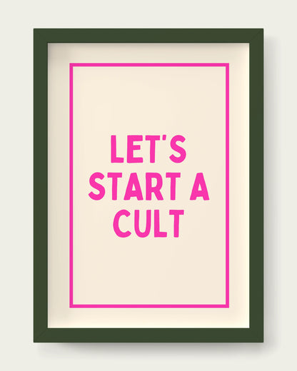 Hot-Pink/Dark Green