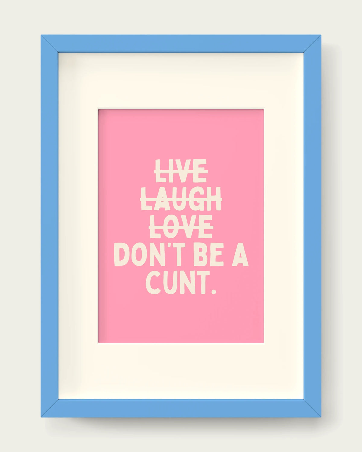 Blush-Pink/Sky Blue+mount