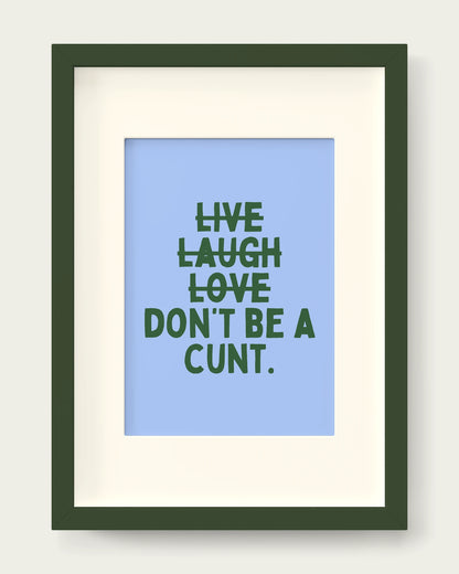 Hunter-Green-&-Cornflower/Dark Green+mount