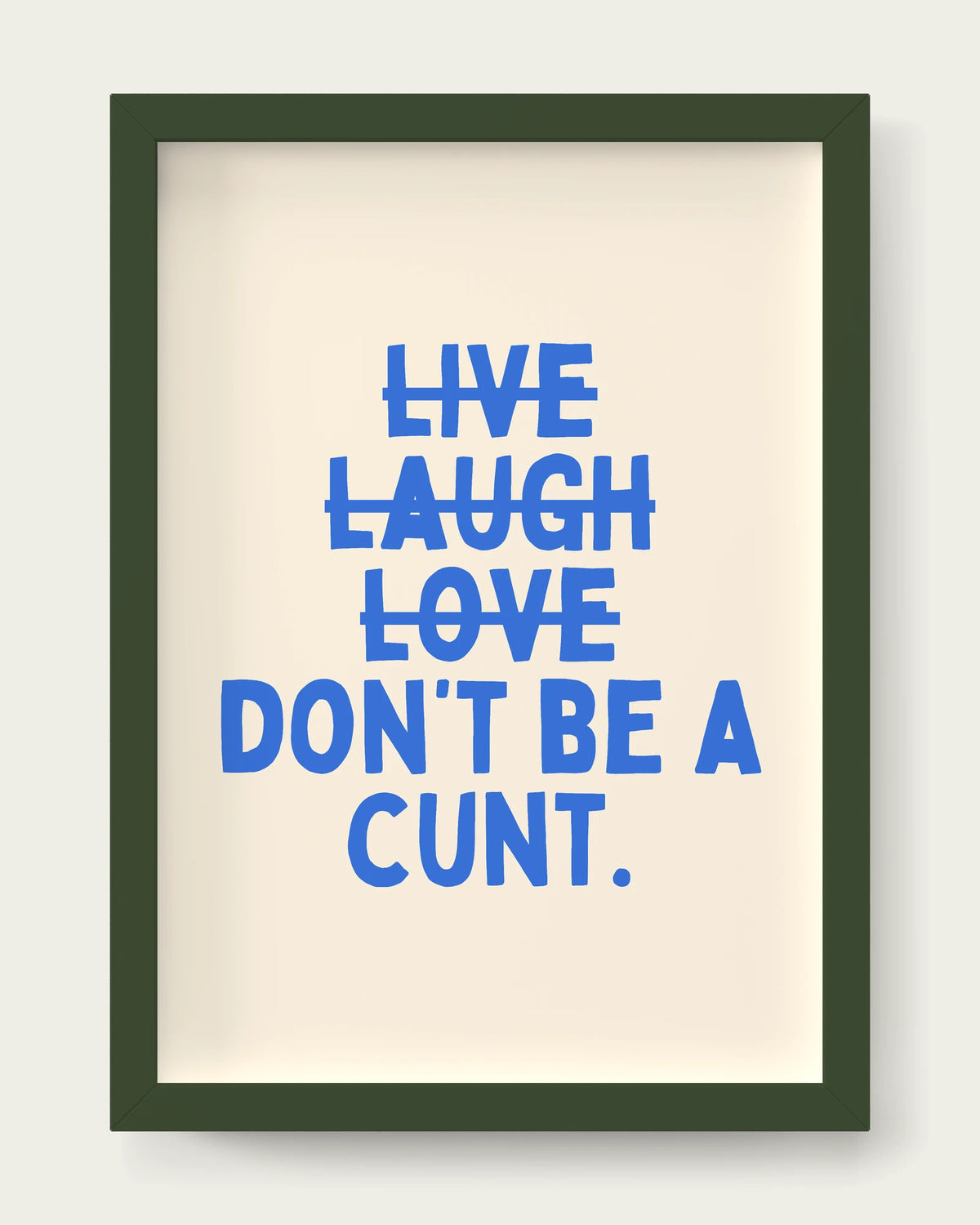True-Blue/Dark Green