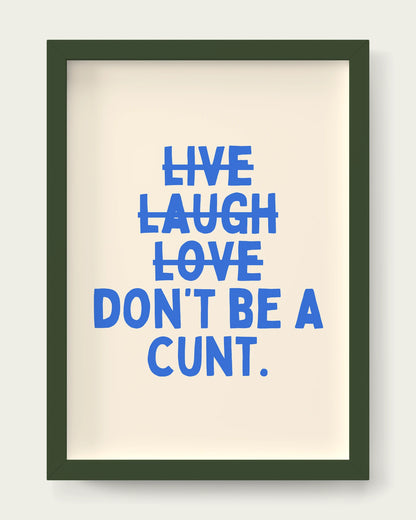 True-Blue/Dark Green