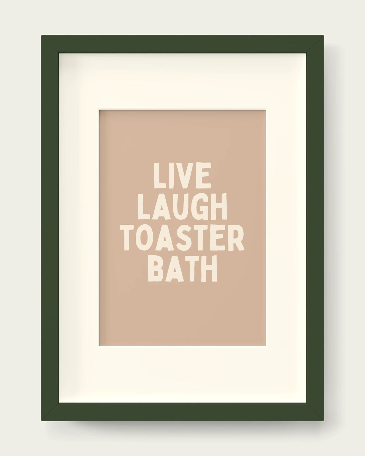 Toast/Dark Green+mount
