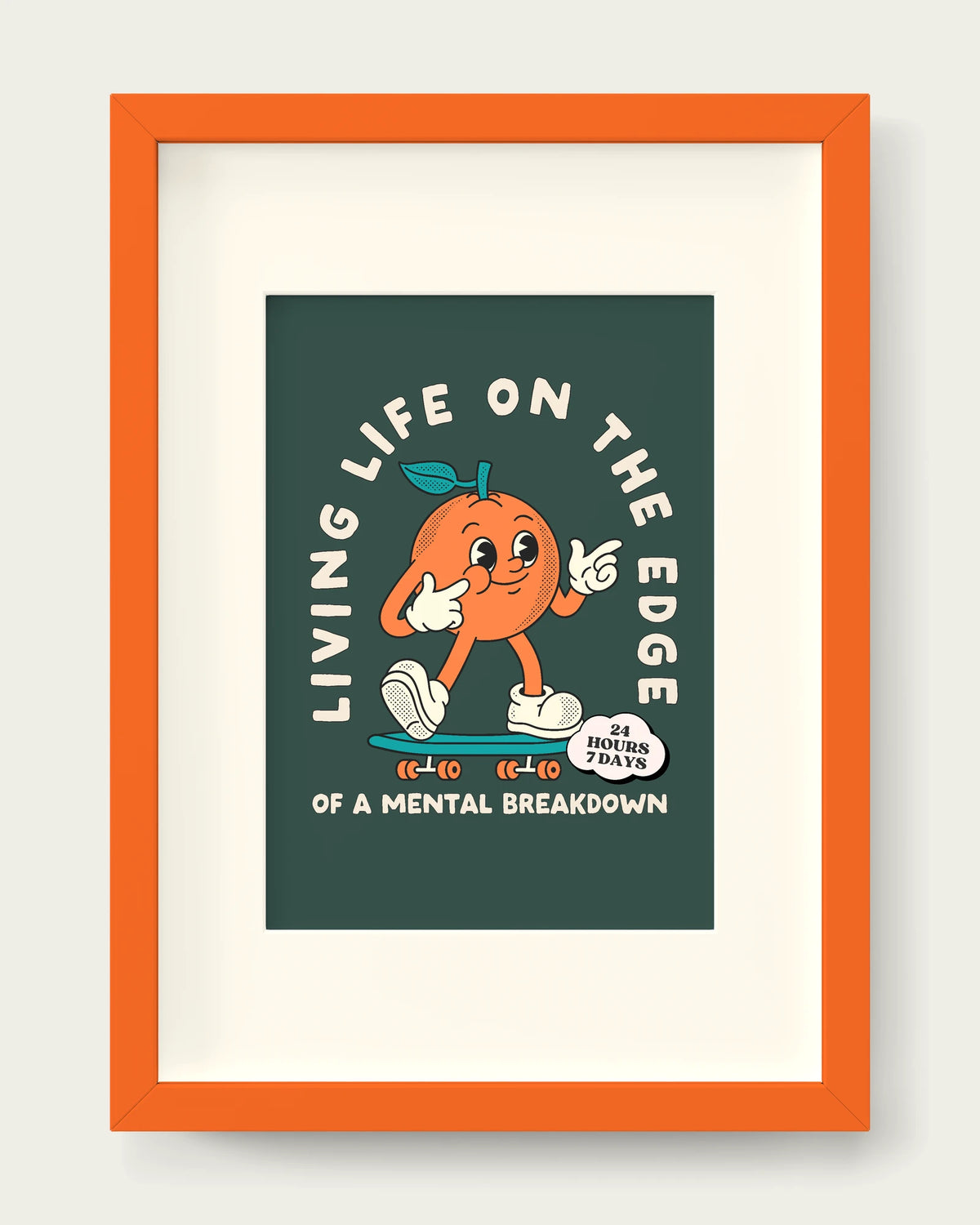 Forest-Green/Orange+mount