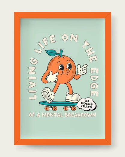 Seafoam/Orange