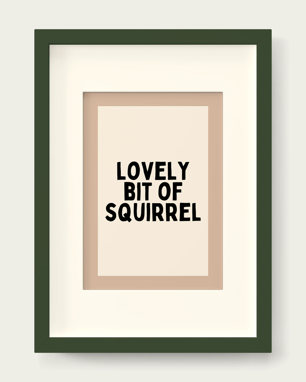 Toast/Dark Green+mount
