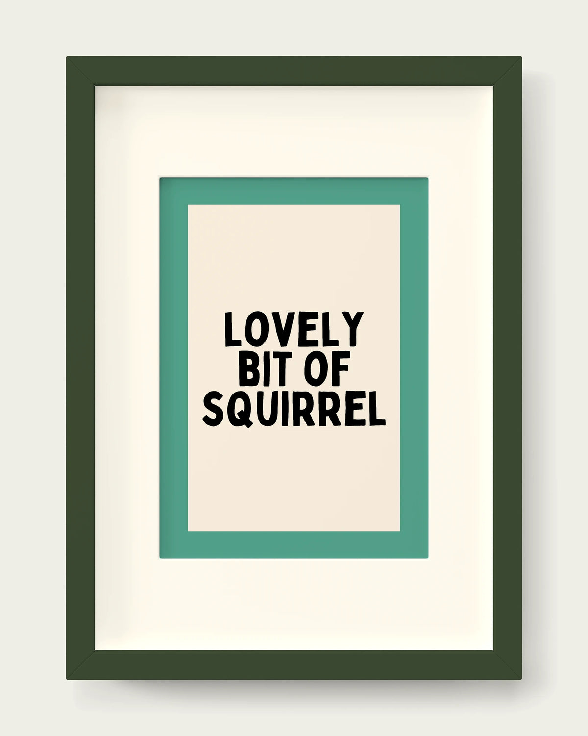 Vivid-Teal/Dark Green+mount