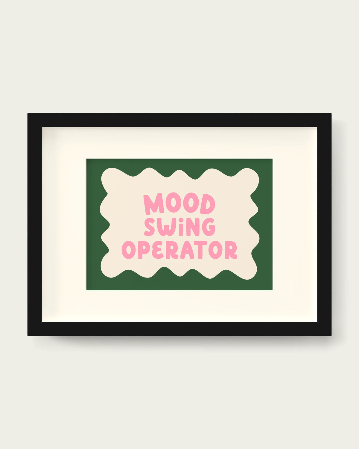 Blush-Pink-&-Hunter-Green/Black+mount