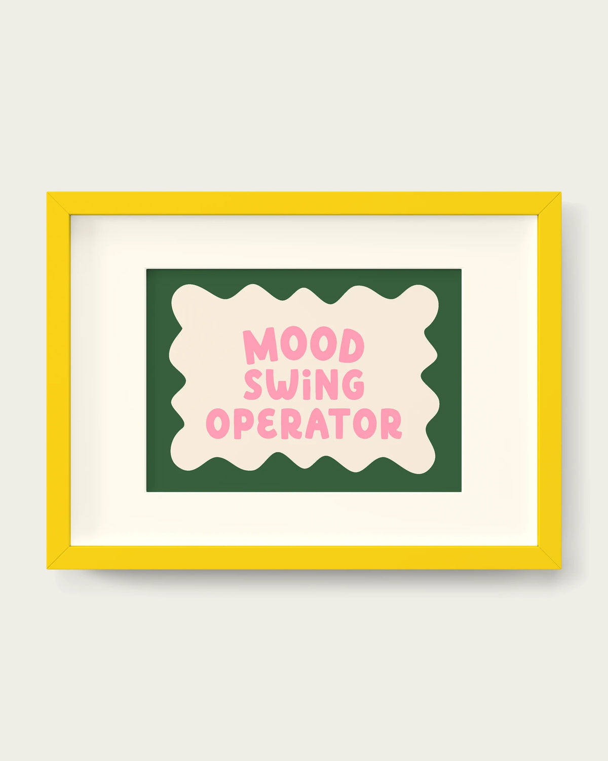 Blush-Pink-&-Hunter-Green/Yellow+mount