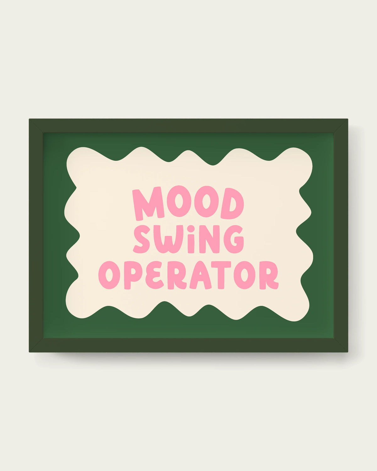 Blush-Pink-&-Hunter-Green/Dark Green