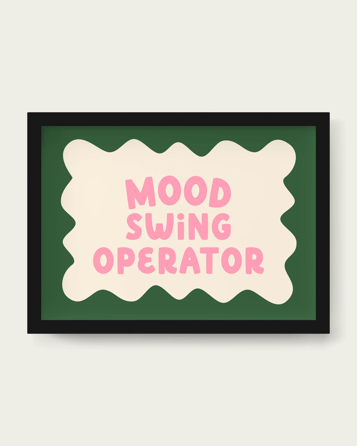 Blush-Pink-&-Hunter-Green/Black