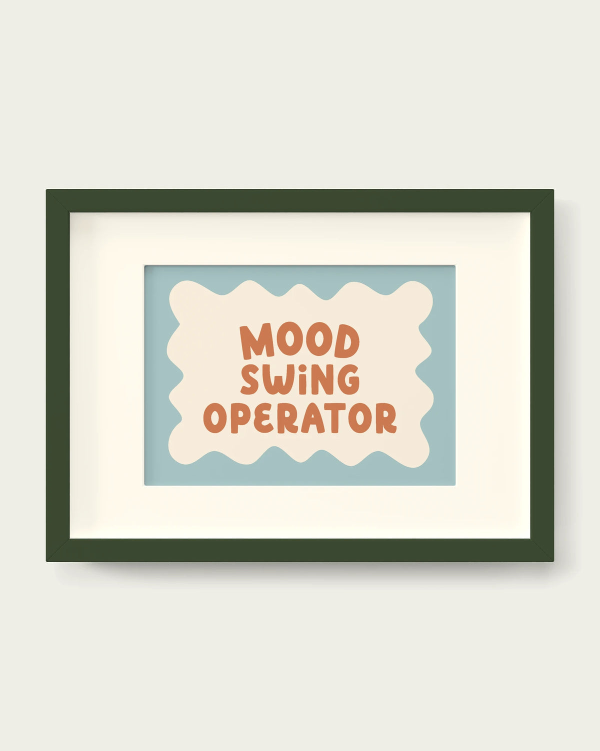 Rust-&-Seafoam/Dark Green+mount