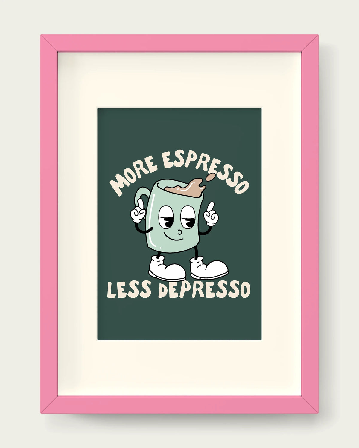 Forest-Green/Pink+mount