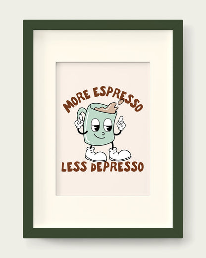 Pecan-&-Peppermint/Dark Green+mount