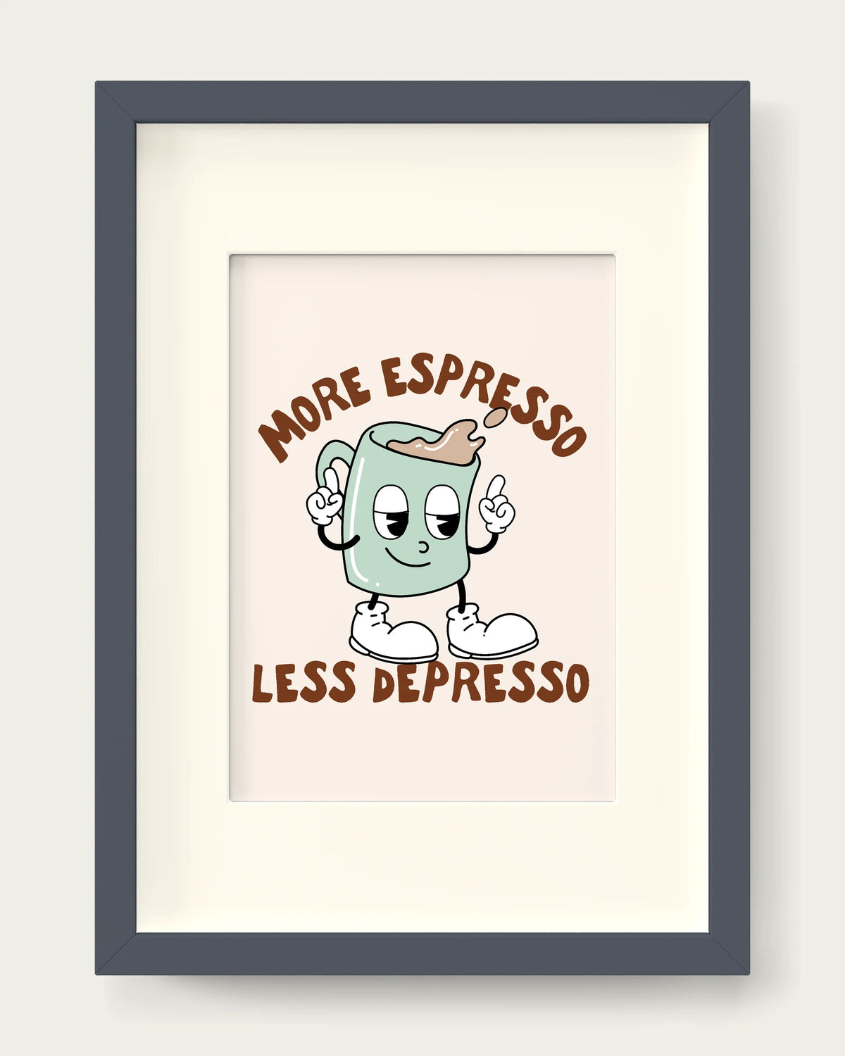 Pecan-&-Peppermint/Dark Grey+mount