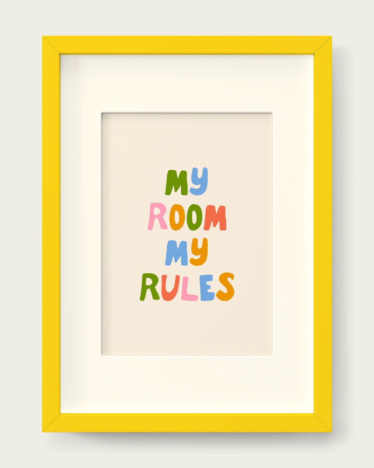 Rainbow/Yellow+mount