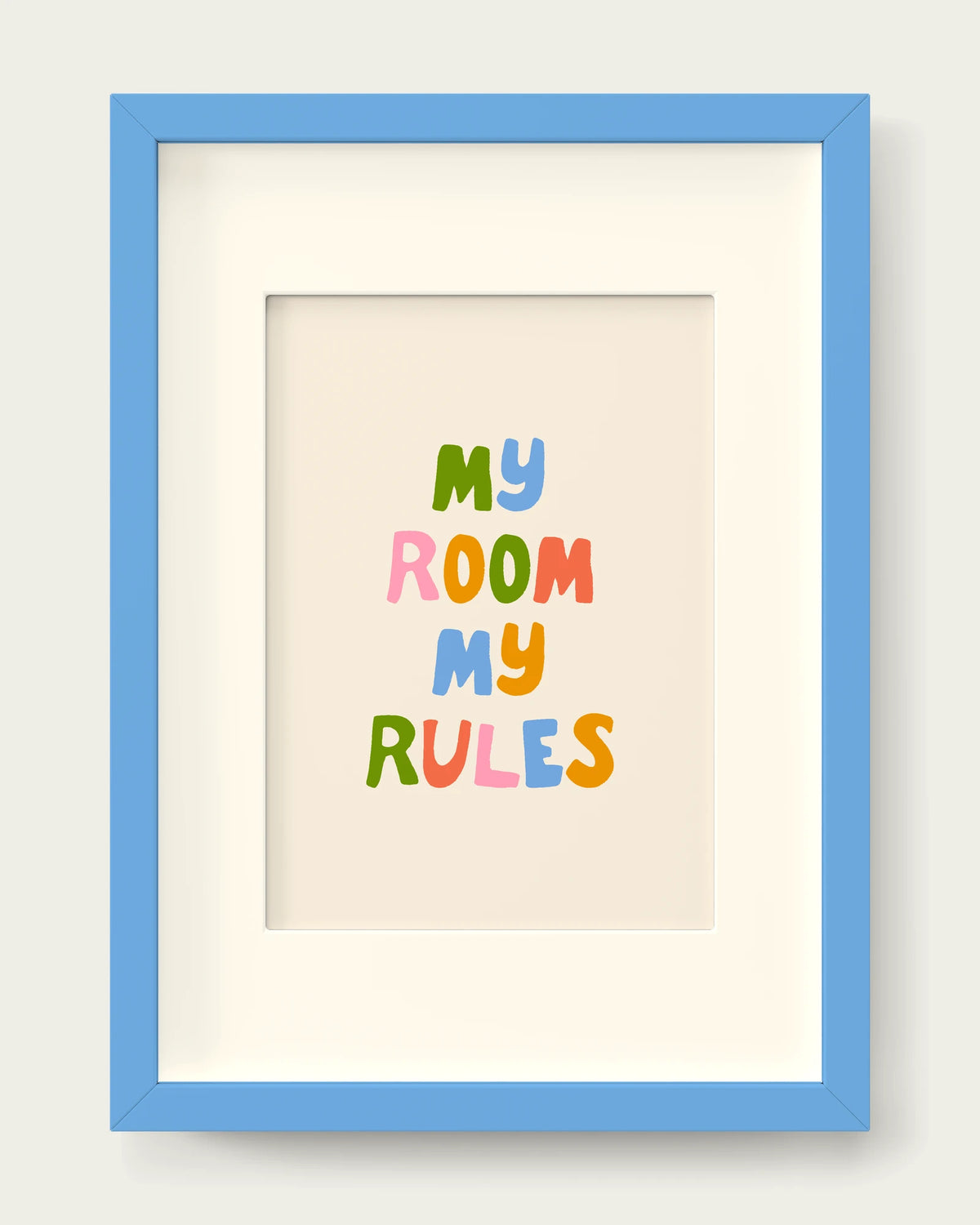 Rainbow/Sky Blue+mount