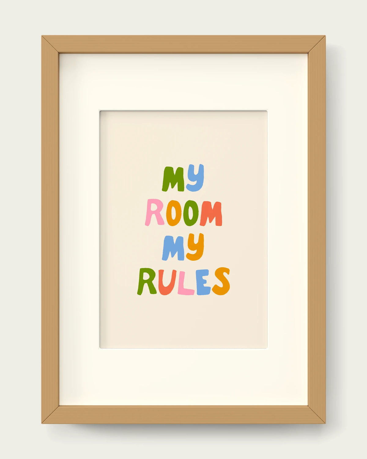 Rainbow/Oak+mount
