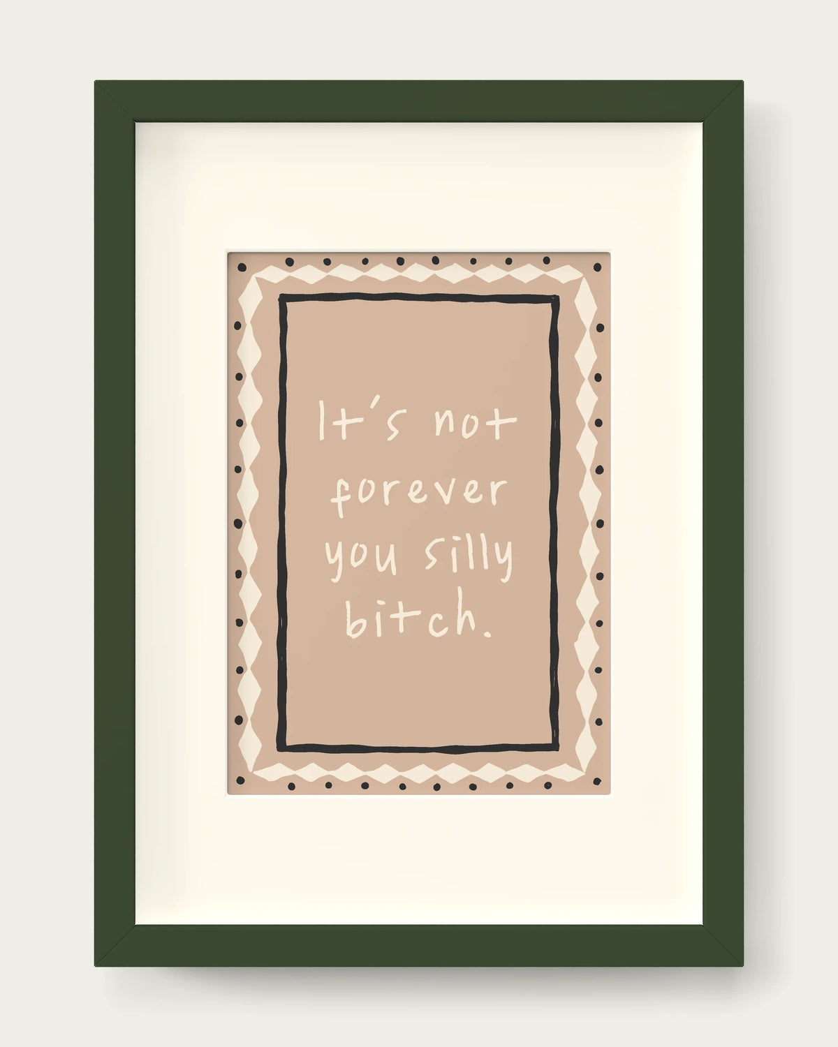 Toast/Dark Green+mount