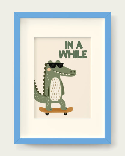 Olive-Green/Sky Blue+mount