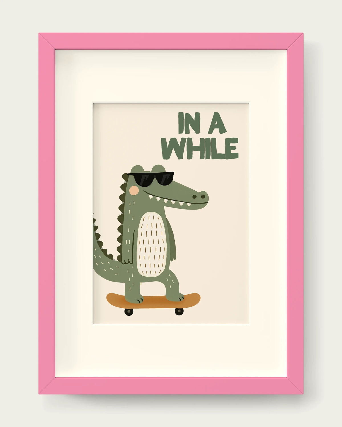 Olive-Green/Pink+mount