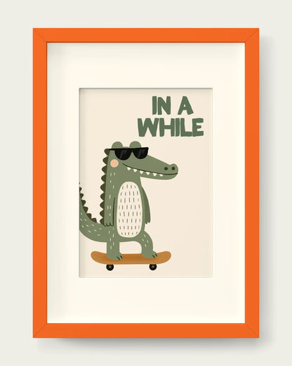 Olive-Green/Orange+mount