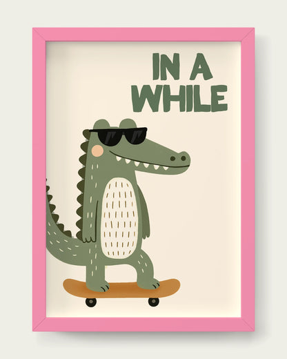 Olive-Green/Pink