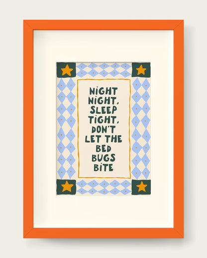 Cornflower-&-Mustard/Orange+mount
