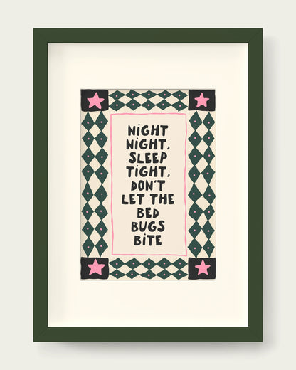 Forest-Green-&-Blush-Pink/Dark Green+mount