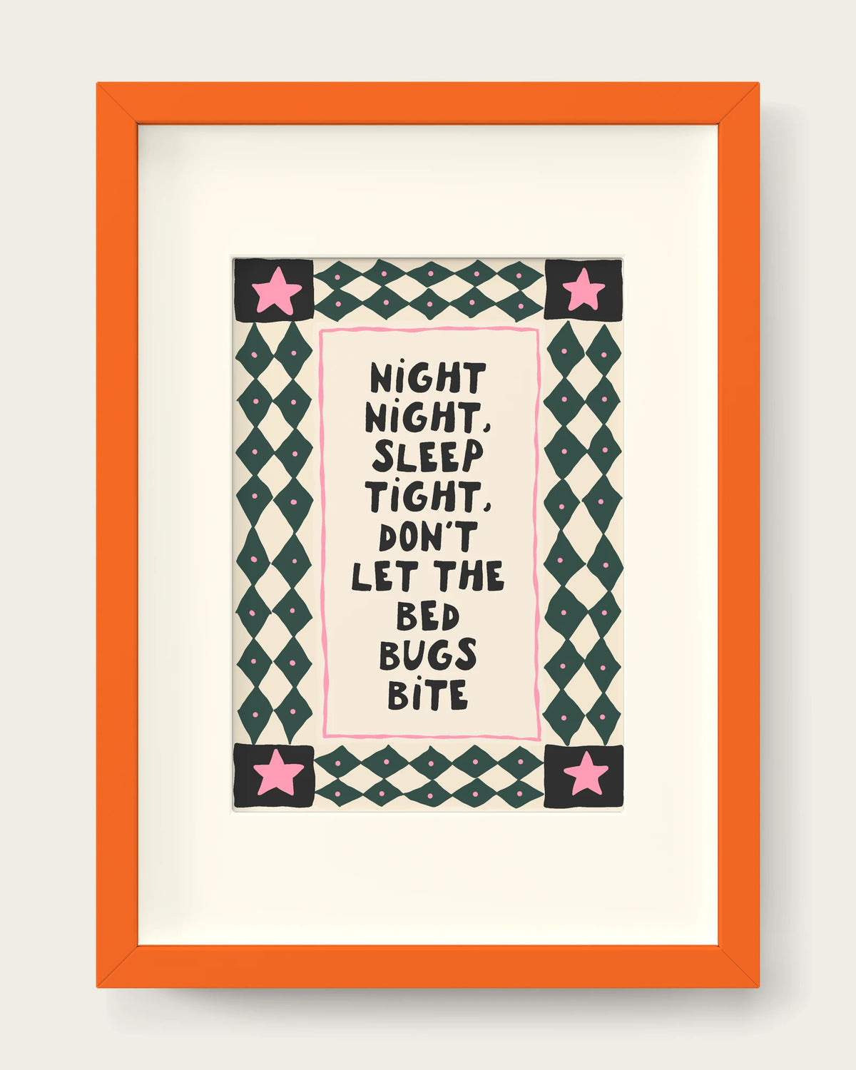 Forest-Green-&-Blush-Pink/Orange+mount
