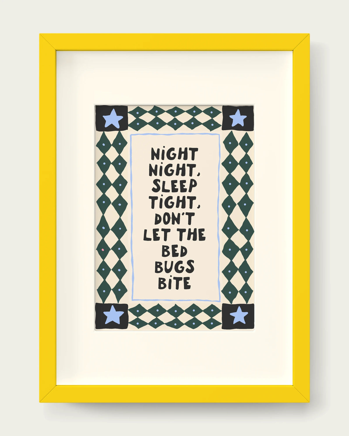 Forest-Green-&-Cornflower/Yellow+mount