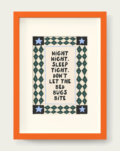 Forest-Green-&-Cornflower/Orange+mount