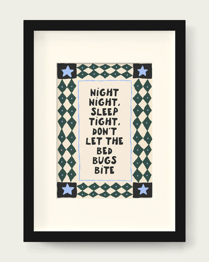 Forest-Green-&-Cornflower/Black+mount
