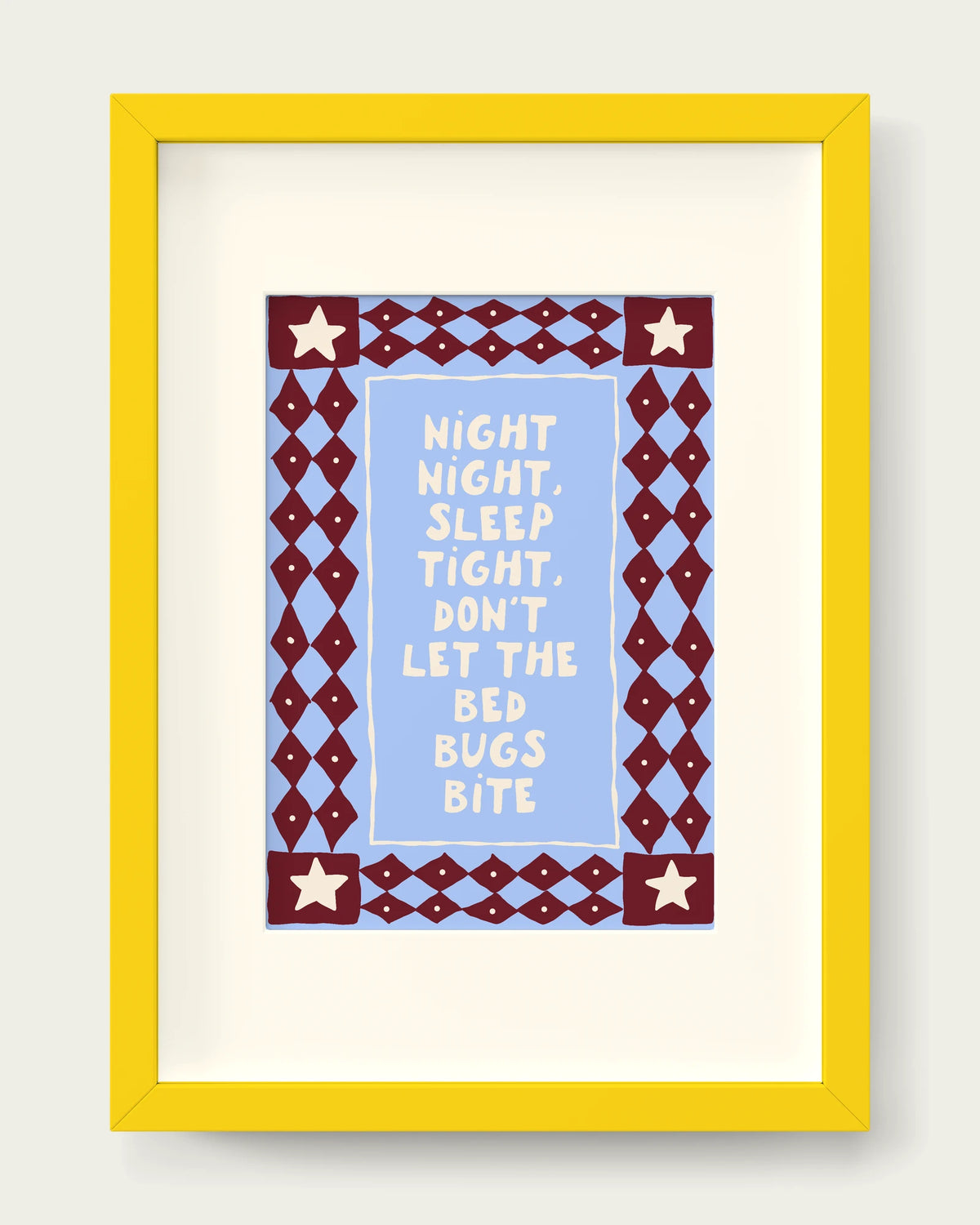 Plum-&-Cornflower/Yellow+mount
