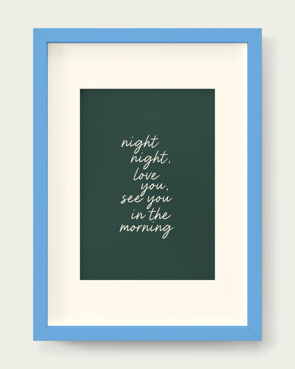 Forest-Green/Sky Blue+mount