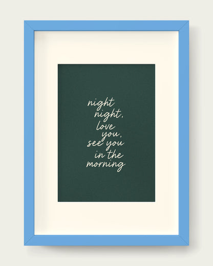 Forest-Green/Sky Blue+mount