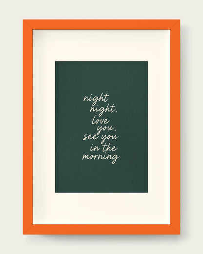 Forest-Green/Orange+mount