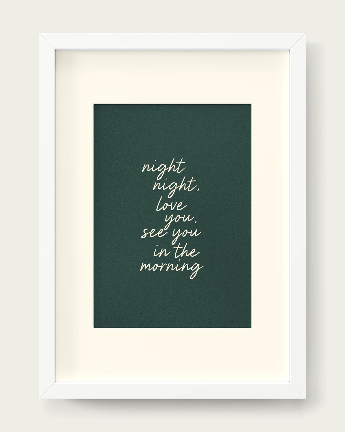 Forest-Green/White+mount