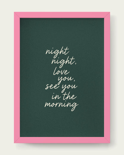 Forest-Green/Pink