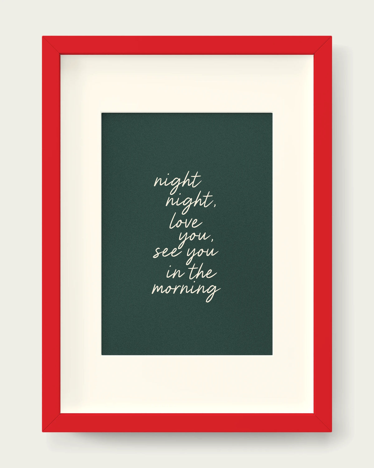 Forest-Green/Red+mount