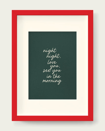 Forest-Green/Red+mount