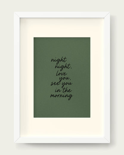 Olive-Green/White+mount