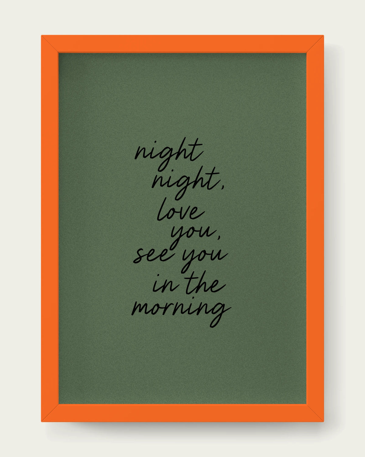Olive-Green/Orange