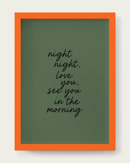 Olive-Green/Orange