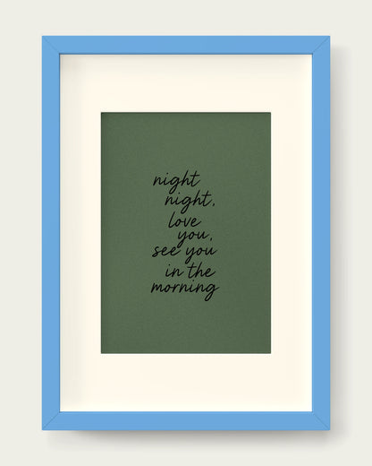 Olive-Green/Sky Blue+mount