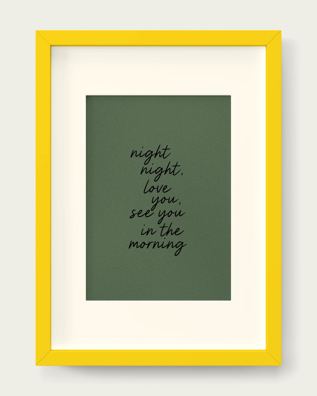 Olive-Green/Yellow+mount