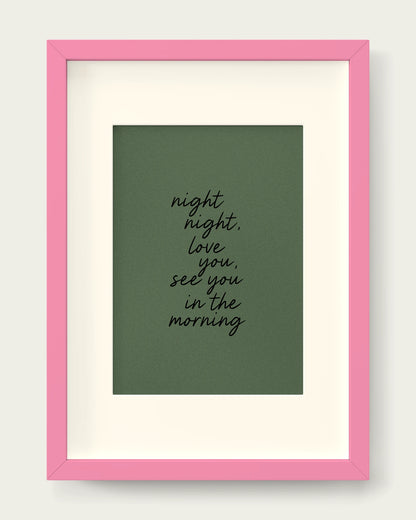 Olive-Green/Pink+mount
